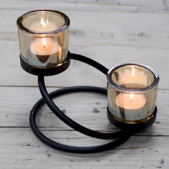 Iron Votive Candle Holders