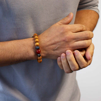 Cedarwood Chakra Bangles